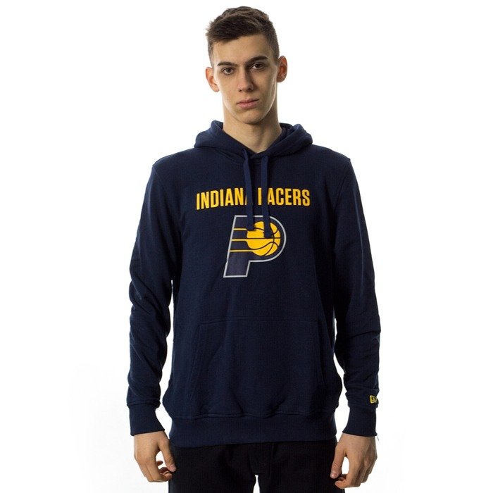 Bluza męska z kapturem  New Era hoody Team Logo PO Indiana Pacers navy