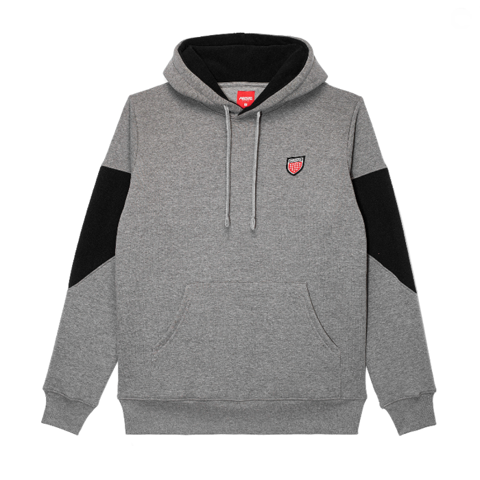 Bluza męska z kapturem Prosto Klasyk Hoody Fused grey