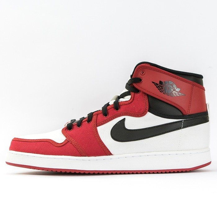 Buty do koszykówki Air Jordan 1 KO Chicago white / black - gym red (638471-101) TM