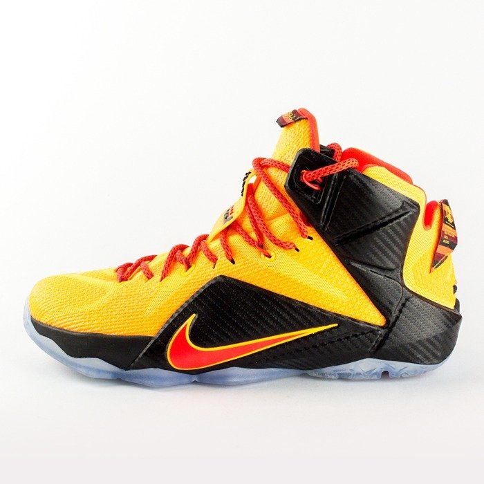 Buty do koszykówki Nike Lebron XII Cleveland laser orange / bright crimson (684593-830) TM