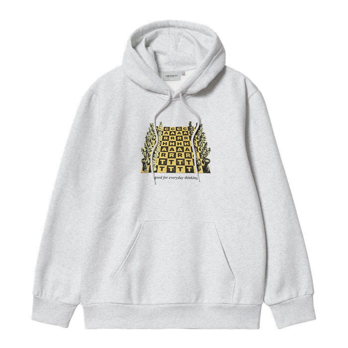 Carhartt WIP Bluza męska z kapturem  Hooded Chessboard ash heather