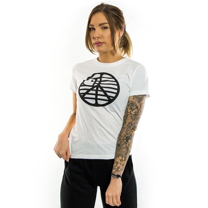 Carhartt WIP Koszulka damska t-shirt W'Peace State white