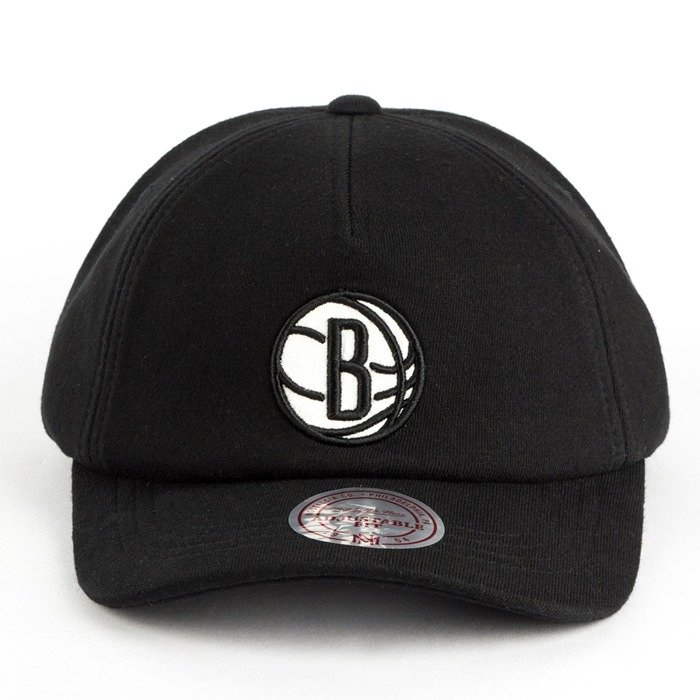 Czapka Mitchell and Ness dad cap Throwback Snapback Brooklyn Nets black