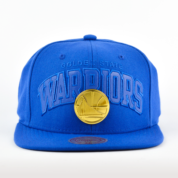 Czapka Mitchell and Ness snapback Lux Arch Golden State Warriors blue 