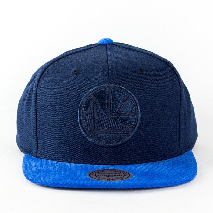 Czapka Mitchell and Ness snapback Max Golden State Warriors navy / blue