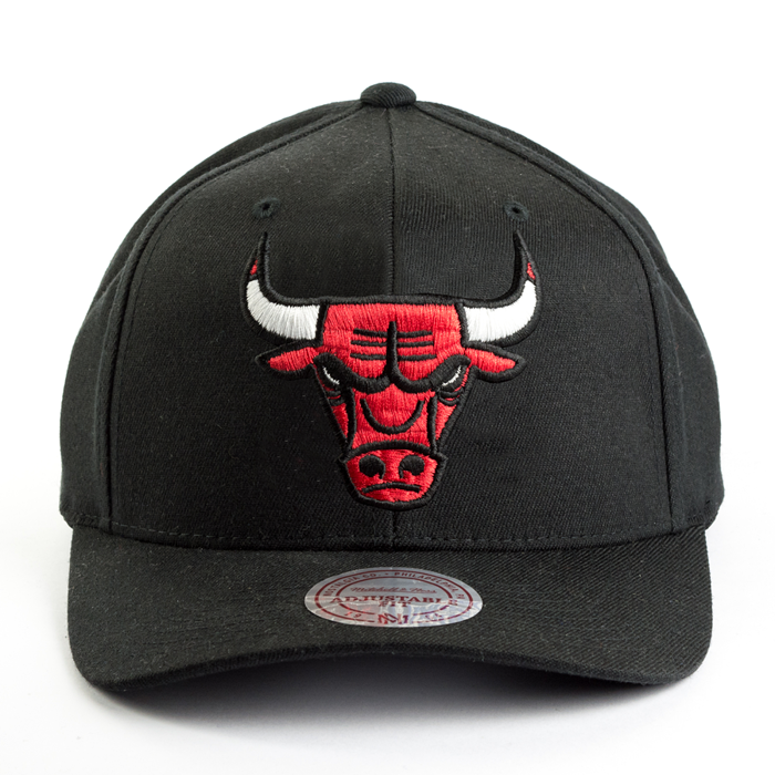 Czapka Mitchell and Ness snapback Team Logo High Crown Flexfit Chicago Bulls black