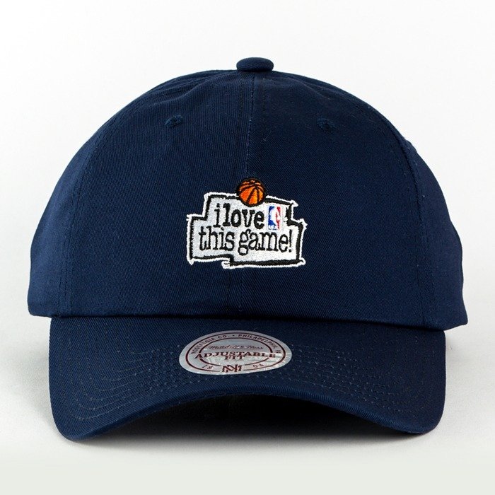 Czapka Mitchell and Ness strapback I Love This Game Low Pro navy