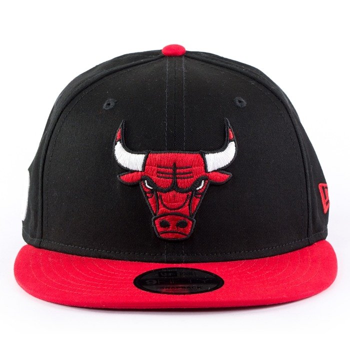 Czapka New Era snapback Chicago Bulls NBA Team 9fifty black / red