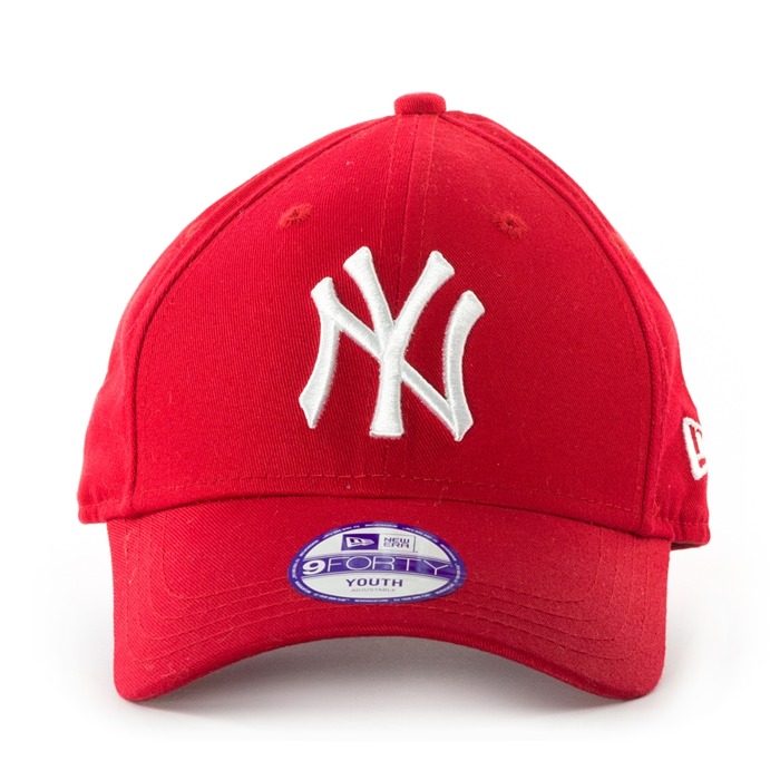 Czapka dziecięca New Era strapback 9FORTY New York Yankees red