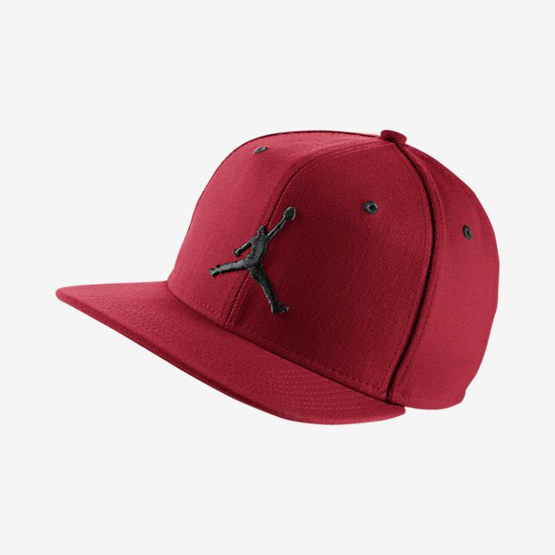 Czapka z daszkiem Air Jordan Jumpman red / black (619360-689)