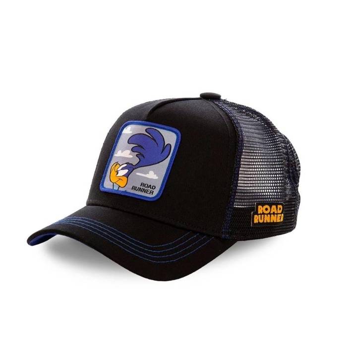 Czapka z daszkiem CapsLab casquette trucker Looney Tunes Road Runner black