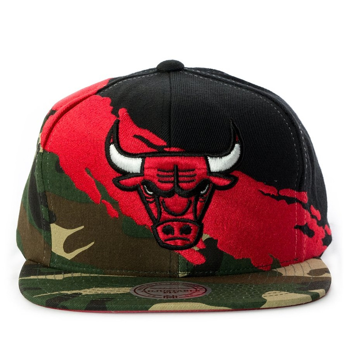 Czapka z daszkiem Mitchell and Ness snapback Paintbrush Chicago Bulls