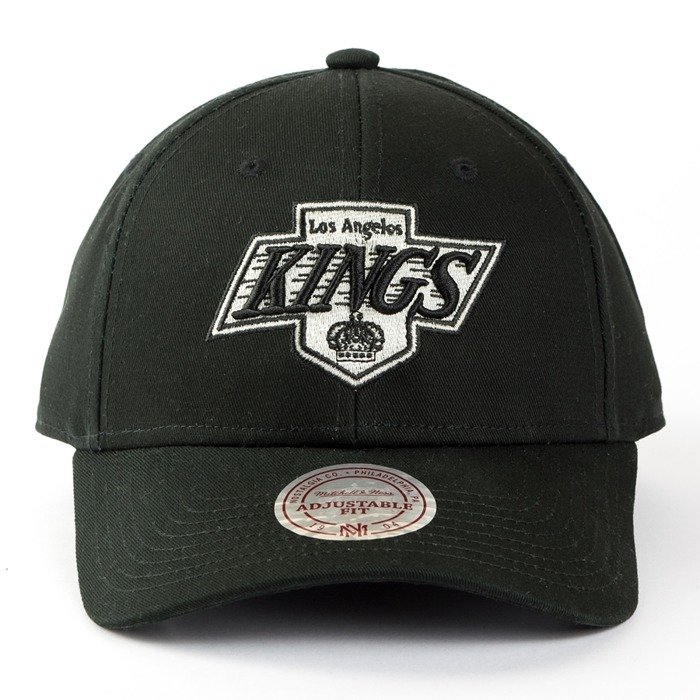 Czapka z daszkiem Mitchell and Ness strapback Team Logo Low Pro Los Angeles Kings black