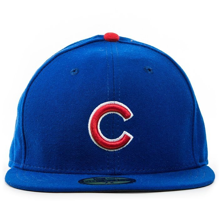 Czapka z daszkiem New Era fitted cap 59FIFTY Authentic Performance Chicago Cubs blue