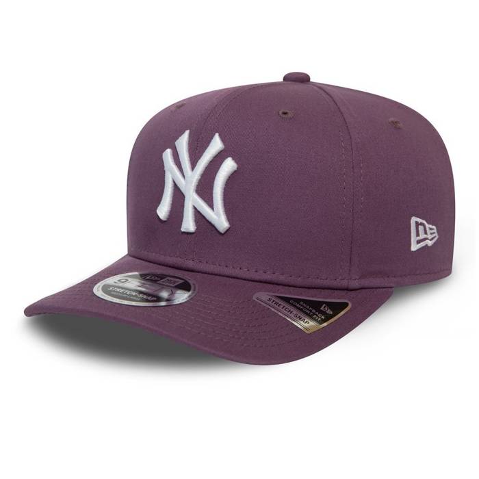 Czapka z daszkiem New Era snapback 9FIFTY Essential Purple Stretch MLB New York Yankees purple