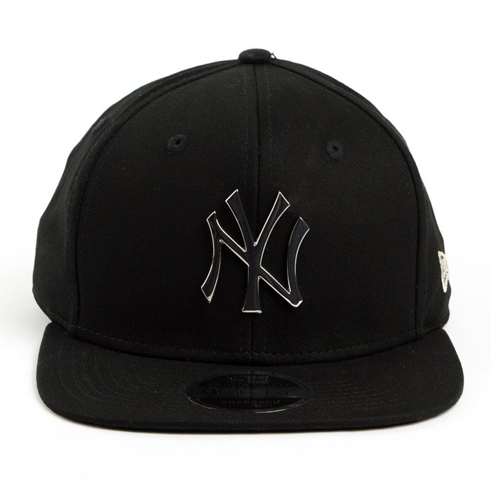 Czapka z daszkiem New Era snapback Metal Badge New York Yankees black 9FIFTY
