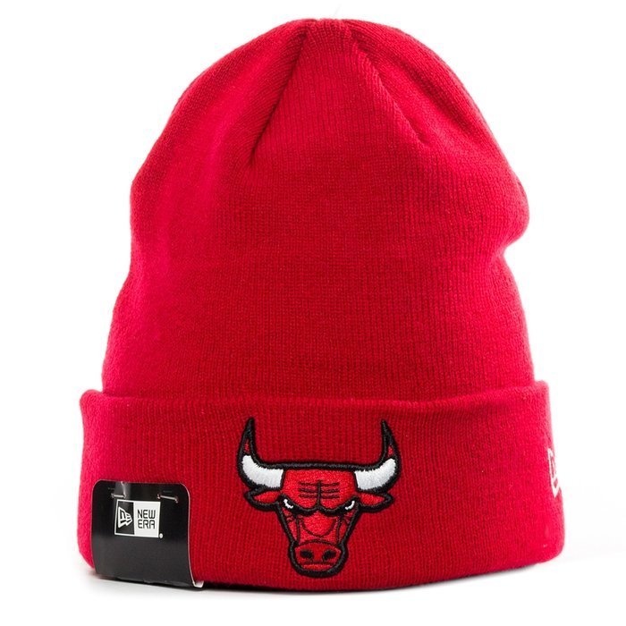 Czapka zimowa New Era Team Cuff Knit NBA Chicago Bulls red M