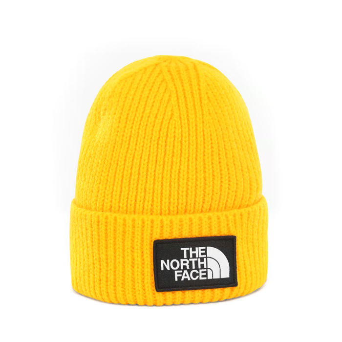 Czapka zimowa The North Face TNF Logo Box Cuf Beanie tnf yellow (T93FJX70M)
