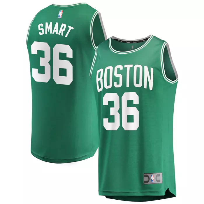 Fanatics koszulka koszykarska Replica Jersey NBA Branded Fast Break Boston Celtics Marcus Smart green (kolekcja młodzieżowa) 