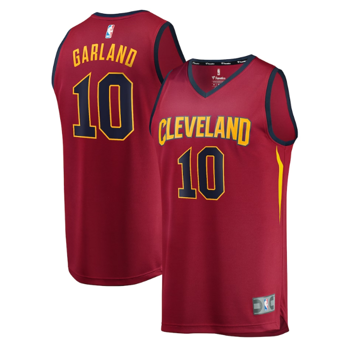 Fanatics koszulka koszykarska Replica Jersey NBA Icon Edition Cleveland Cavaliers Darius Garland maroon (kolekcja młodzieżowa)