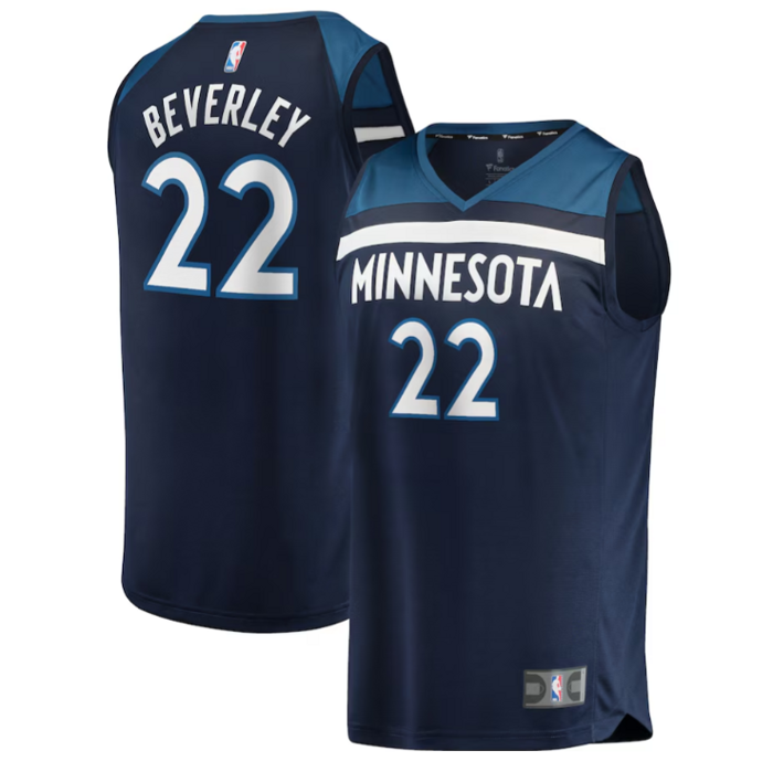 Fanatics koszulka koszykarska Replica Jersey NBA Icon Edition Minnesota Timberwolves Patrick Beverley navy (kolekcja młodzieżowa) 