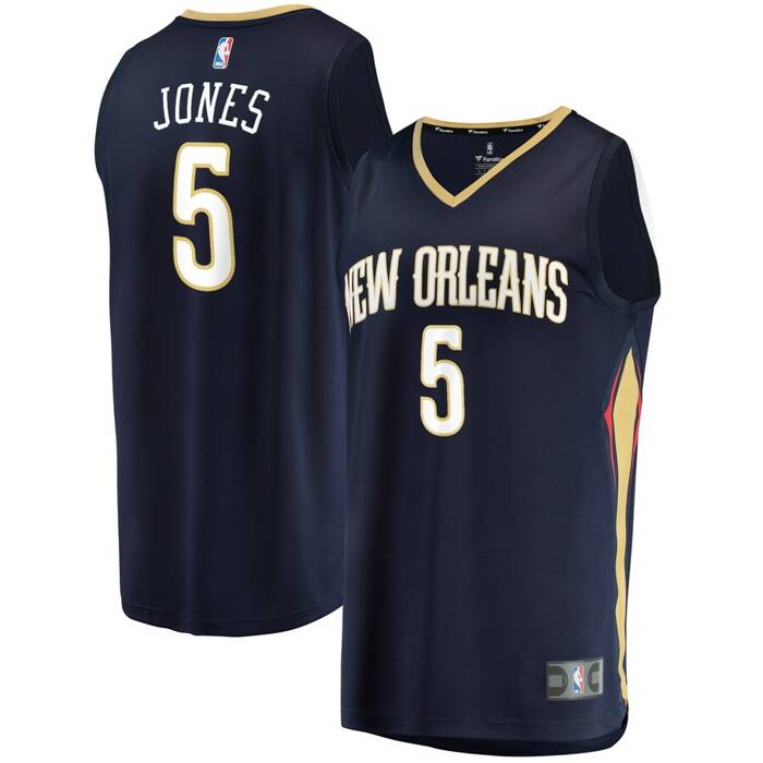 Fanatics koszulka koszykarska Replica Jersey NBA Icon Edition New Orleans Pelicans Herbert Jones navy