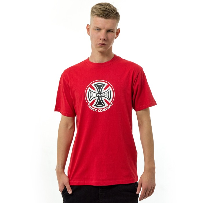 Independent Koszulka męska t-shirt Truck Co red N