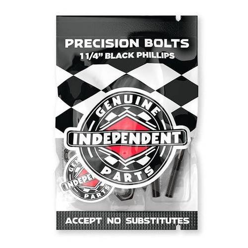 Independent Trucks montażówki do deskorolki Precision Bolts Krzyżak In black 1.25