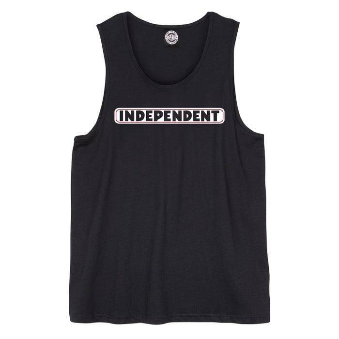 Independent koszulka męska Bar Logo Tank Top black