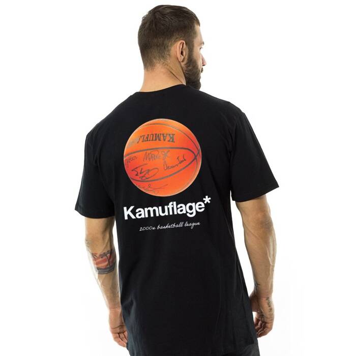 Kamuflage* koszulka męska Ballin black