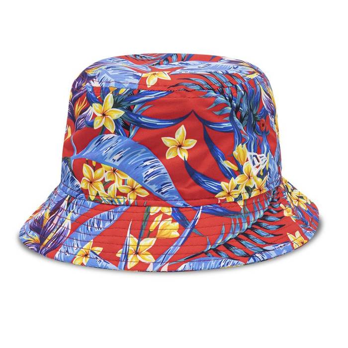 Kapelusz New Era bucket hat Floral All Over Print multicolor