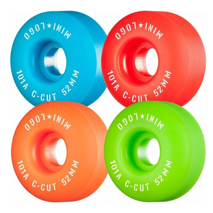 Koła do deskorolek MiniLogo Skateboards wheels C-Cut "2" 101A multicolor 4szt. (52mm)