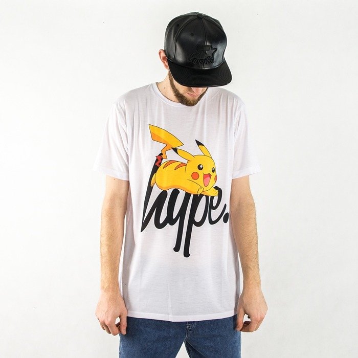 Koszulka Hype x Pokemon t-shirt Pikachu Script white