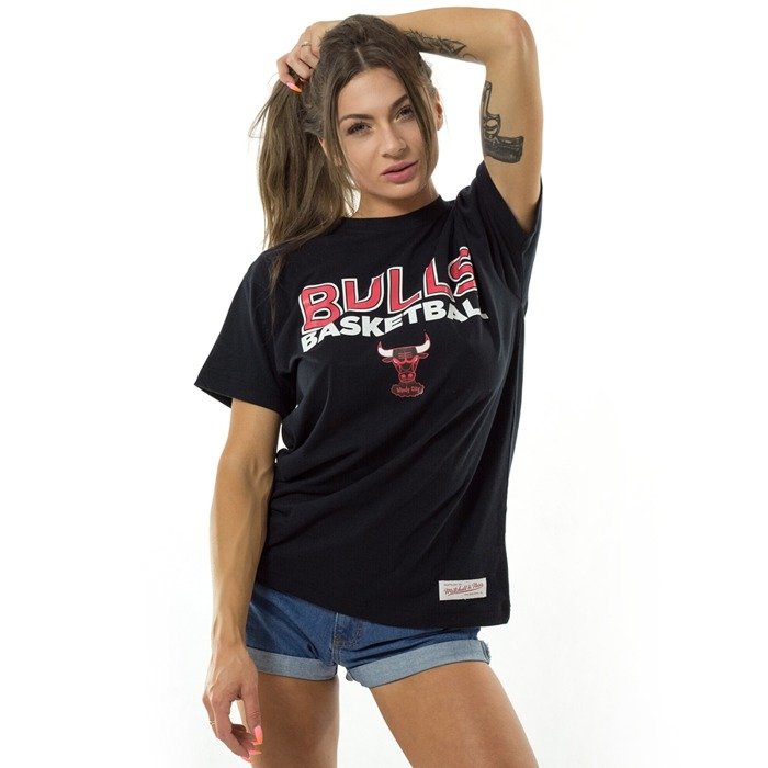 Koszulka damska Mitchell and Ness t-shirt Pure Shooter Chicago Bulls black