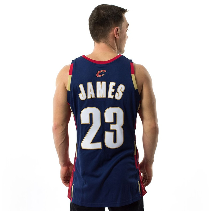 Koszulka męska Mitchell and Ness Swingman Jersey HWC Cleveland Cavaliers LeBron James navy