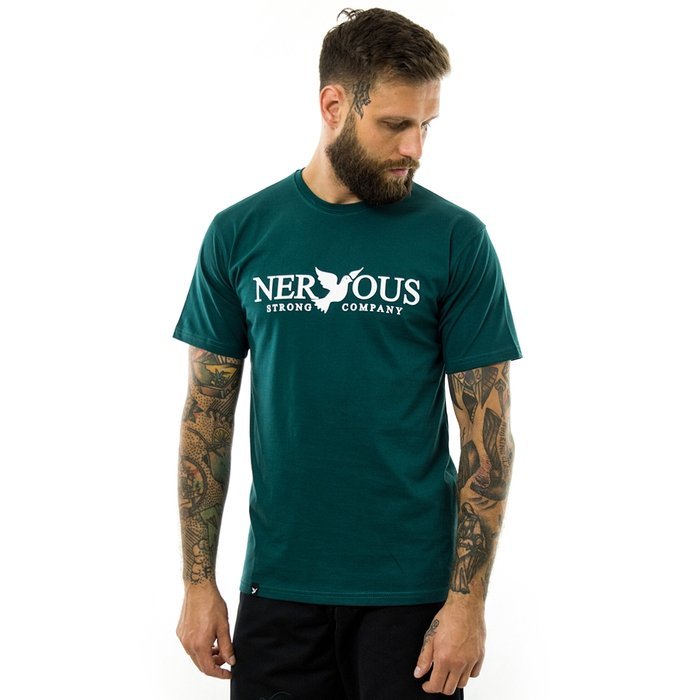 Koszulka męska Nervous t-shirt Classic spruce