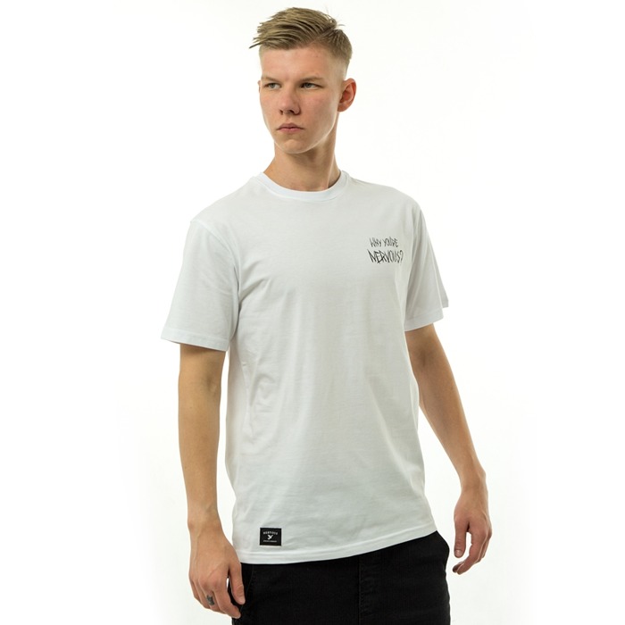 Koszulka męska Nervous x Sigil t-shirt Racoon white