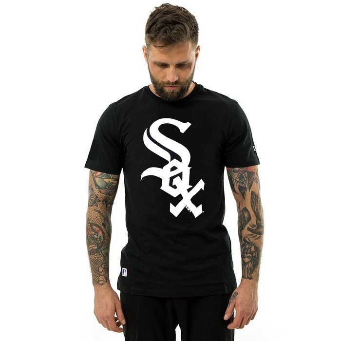 Koszulka męska New Era t-shirt MLB Team Logo Chicago White Sox black