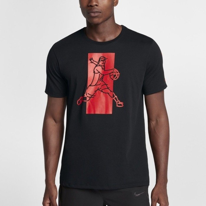 Koszulka męska Nike t-shirt Kyrie Famous Sketch black (882180-010)