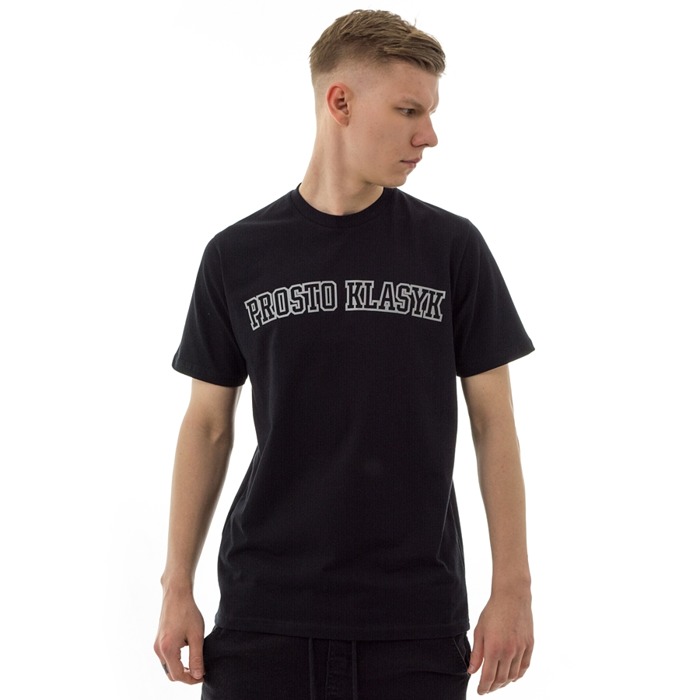 Koszulka męska Prosto Klasyk t-shirt Akademic black