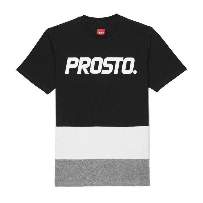 Koszulka męska Prosto Klasyk t-shirt Bel black