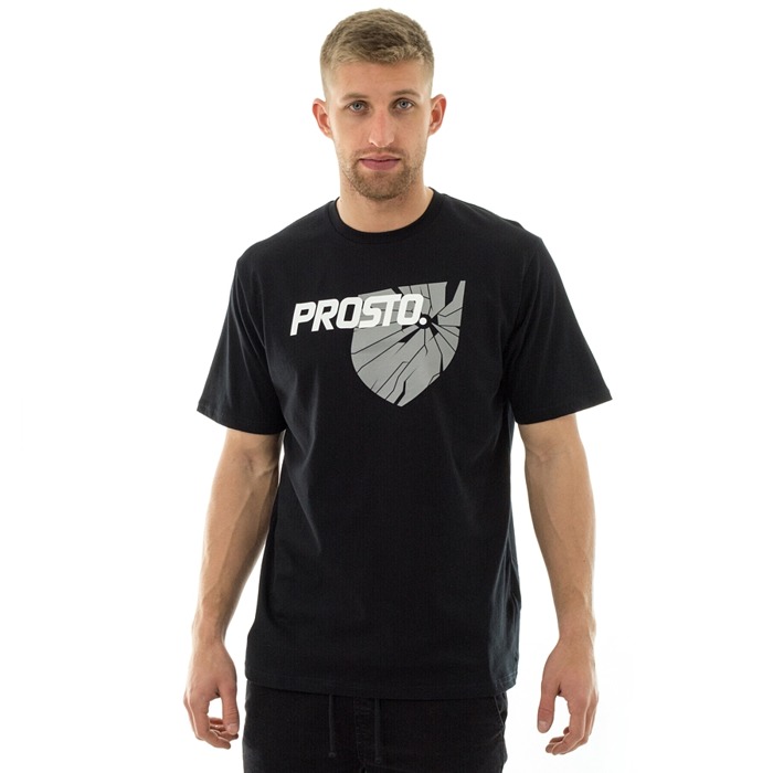 Koszulka męska Prosto Klasyk t-shirt Brokeshield black