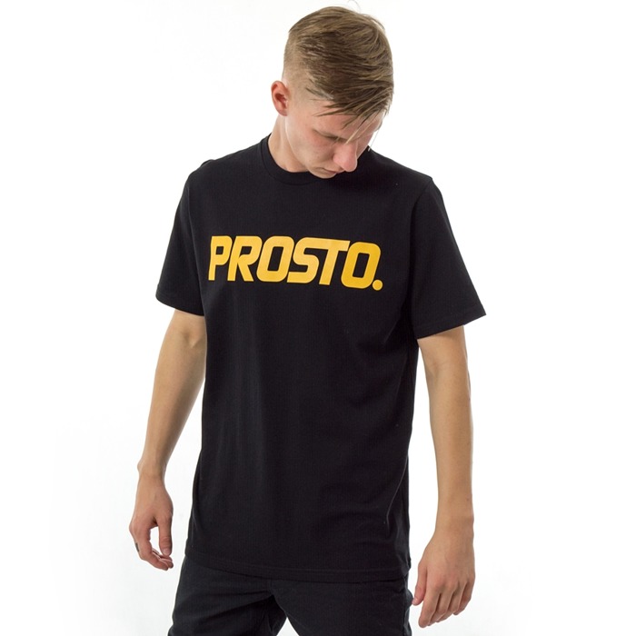 Koszulka męska Prosto Klasyk t-shirt Classic FW19 black / gold