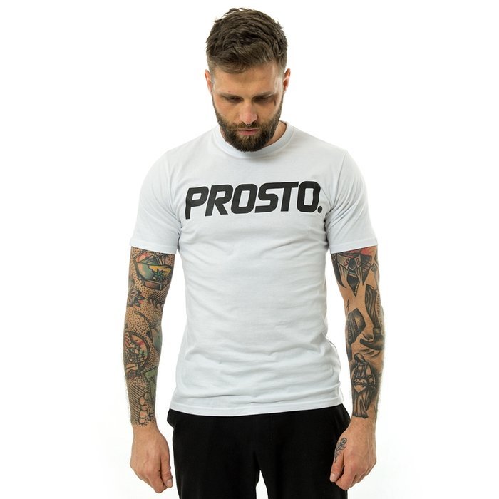 Koszulka męska Prosto Klasyk t-shirt Classic XX white