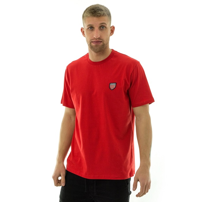 Koszulka męska Prosto Klasyk t-shirt Jacquard II red