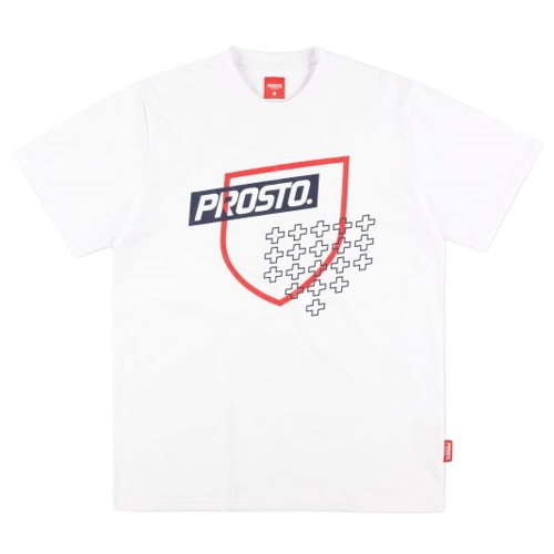 Koszulka męska Prosto Klasyk t-shirt Outofline white