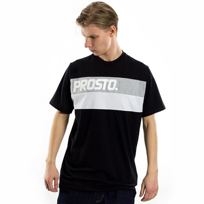 Koszulka męska Prosto Klasyk t-shirt Resk black
