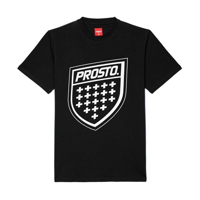 Koszulka męska Prosto Klasyk t-shirt Shield XX black