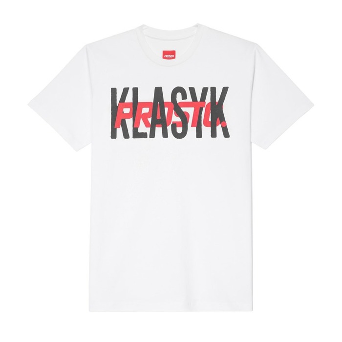 Koszulka męska Prosto Klasyk t-shirt Span white