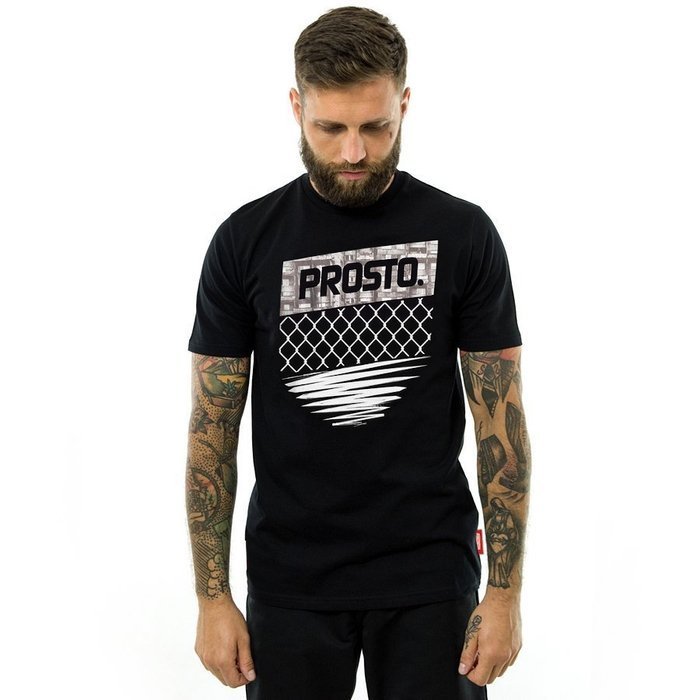 Koszulka męska Prosto Klasyk t-shirt Vulgar black